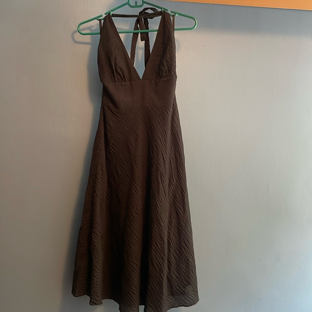 JCrew halter dress